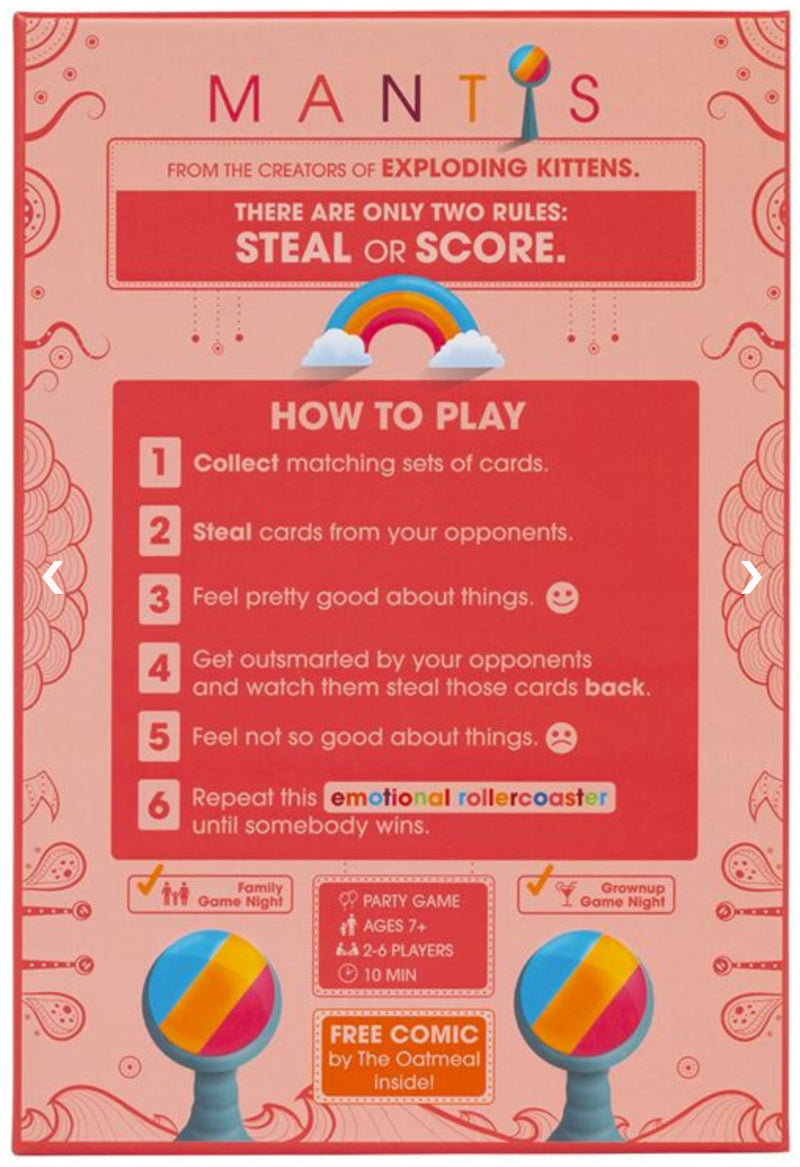 Mantis from Exploding Kittens