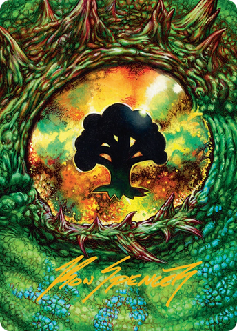 Forest Art Card (32/54) [Tarkir: Dragonstorm Art Series]