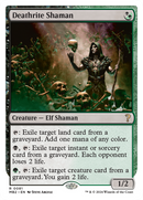 Deathrite Shaman (White Border) [Mystery Booster 2]