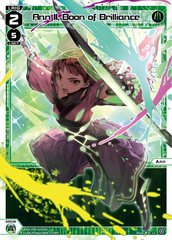 Ann II, Boon of Brilliance (WXDi-P08-018[EN]) [Spread Diva]