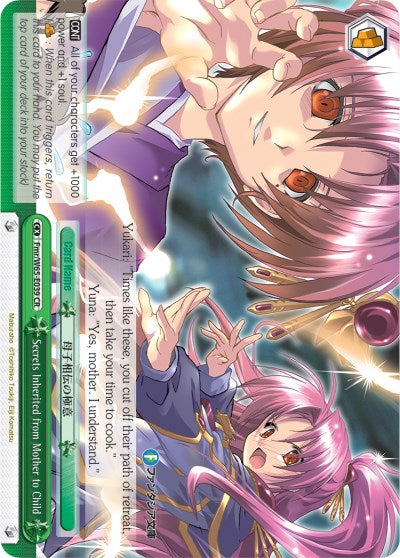 Secrets Inherited from Mother to Child (Fmr/W65-E039 CR) [Fujimi Fantasia Bunko]