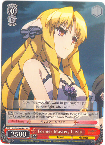 Former Master, Luvia (PI/EN-S04-E016 C) [Fate/kaleid liner PRISMA ILLYA DX]