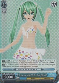 Hatsune Miku"Polka Dot Bikini" (PD/S22-E082S SR) [Hatsune Miku -Project DIVA- f]