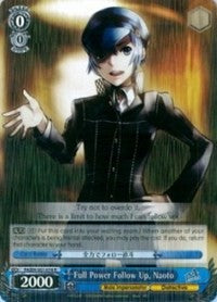 Full Power Follow Up, Naoto (P4/EN-S01-074 R) [Persona 4 ver.E]
