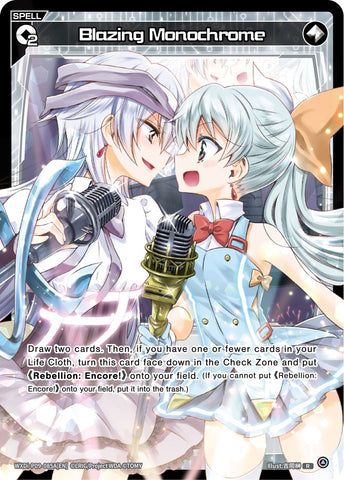 Blazing Monochrome (WXDi-P09-085A[EN]) [Conflated Diva]