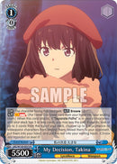 My Decision, Takina (LRC/W105-E073 R) [Lycoris Recoil]