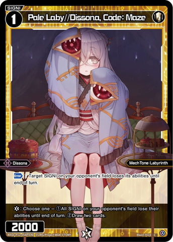 Pale Laby//Dissona, Code: Maze (Parallel Foil) (WXDi-P12-058P[EN]) [Dissonance Diva]