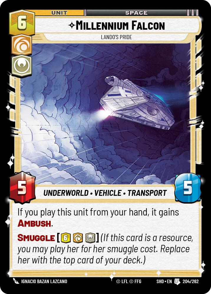 Millennium Falcon - Lando's Pride (204/262) (204/262) [Shadows of the Galaxy]