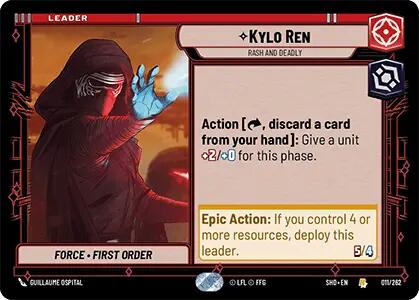 Kylo Ren - Rash and Deadly (011/262) (011/262) [Shadows of the Galaxy]
