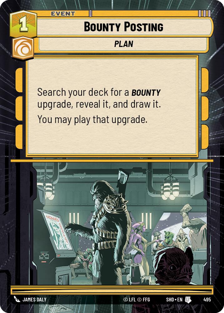 Bounty Posting (495) (Hyperspace) (495) [Shadows of the Galaxy]
