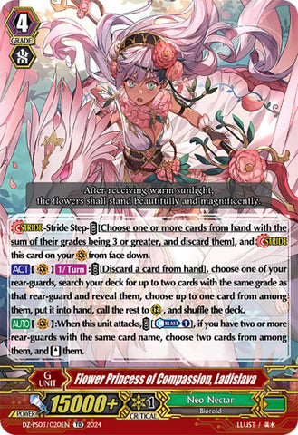 Flower Princess of Compassion, Ladislava (DZ-PS03/020EN) [Premium Deckset "Musketeer"]