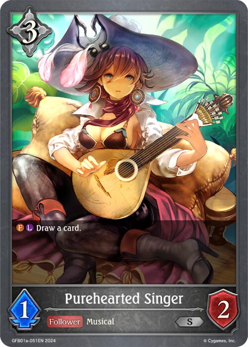 Purehearted Singer (GFB01a-051EN) [Gloryfinder Bundle 01: Guide to Glory]