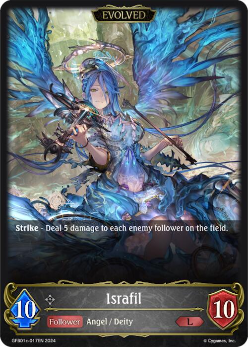 Israfil (Evolved) (GFB01c-017EN) [Gloryfinder Bundle 01: Guide to Glory]