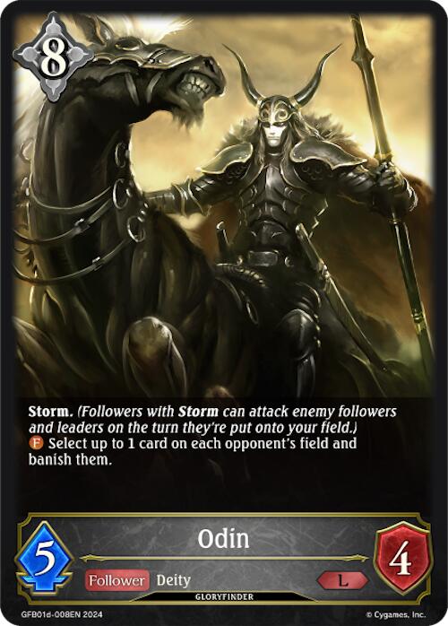 Odin (GFB01d-008EN) [Gloryfinder Bundle 01: Guide to Glory]