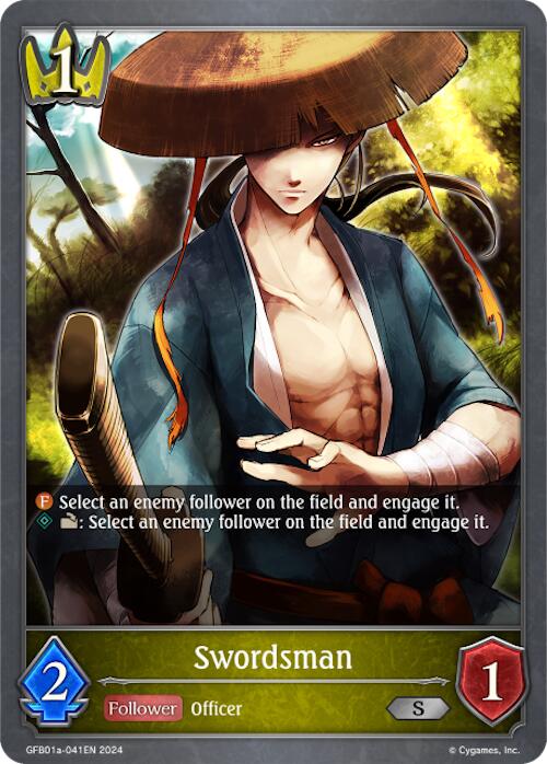 Swordsman (GFB01a-041EN) [Gloryfinder Bundle 01: Guide to Glory]