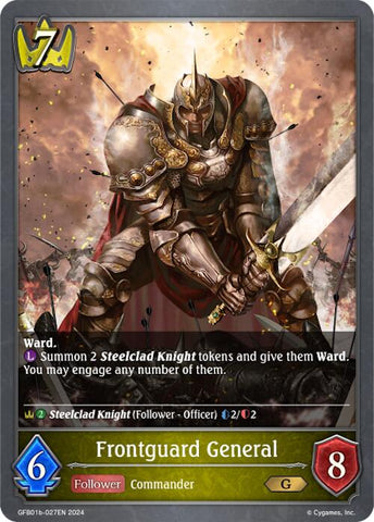Frontguard General (GFB01b-027EN) [Gloryfinder Bundle 01: Guide to Glory]