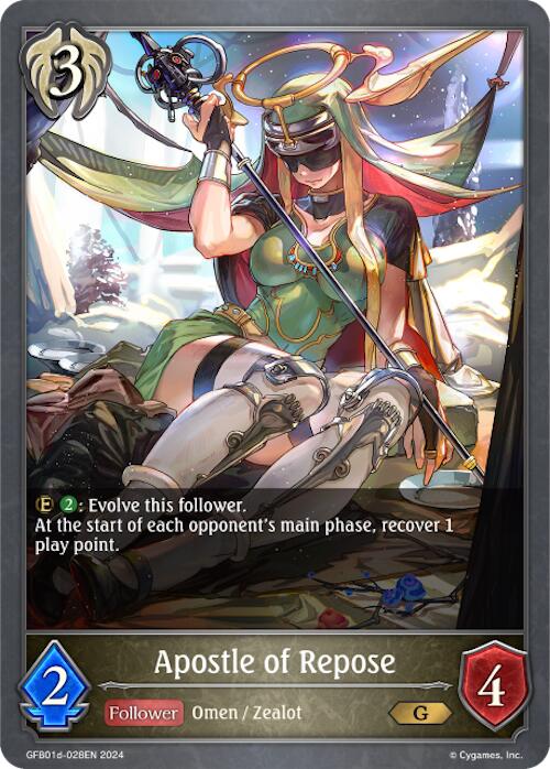 Apostle of Repose (GFB01d-028EN) [Gloryfinder Bundle 01: Guide to Glory]