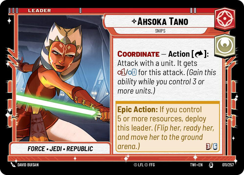 Ahsoka Tano - Snips (011/257) (011/257) [Twilight of the Republic]