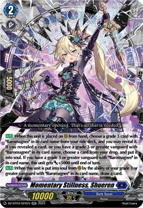 Momentary Stillness, Shueren (DZ-BT04/024EN) [Destined Showdown]