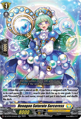 Henagon Saturate Sorceress (DZ-BT04/034EN) [Destined Showdown]