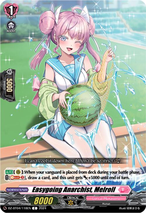Easygoing Anarchist, Melroll (DZ-BT04/118EN) [Destined Showdown]