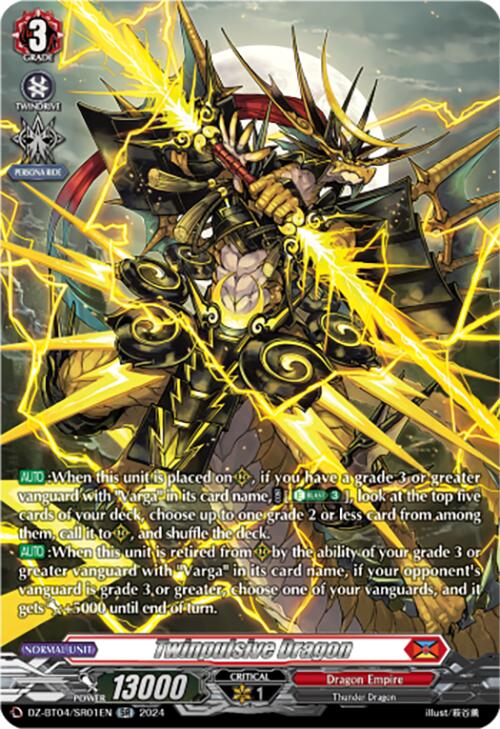 Twinpulsive Dragon (DZ-BT04/SR01EN) [Destined Showdown]
