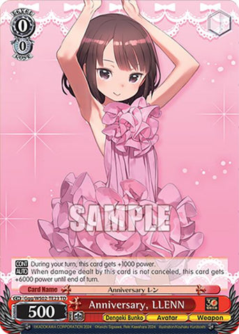 Anniversary, LLENN (Ggg/WS02-TE23 TD) [Dengeki Bunko]