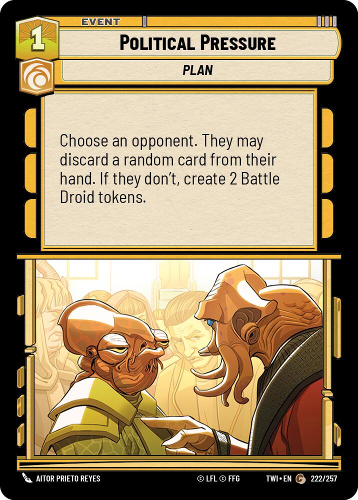 Political Pressure (222/257) (222/257) [Twilight of the Republic]