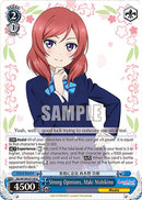Strong Opinions, Maki Nishikino (SIL/W109-E118 U) [Love Live! School idol festival 2 MIRACLE LIVE!]