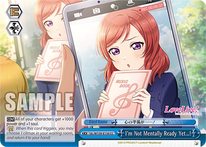 I'm Not Mentally Ready Yet! (SIL/W109-E134 CC) [Love Live! School idol festival 2 MIRACLE LIVE!]