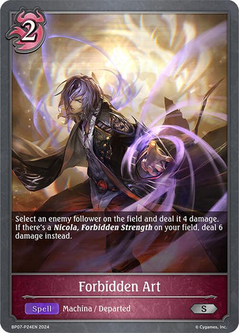 Forbidden Art - P24EN (Foil) (BP07-P24EN) [Verdant Steel]