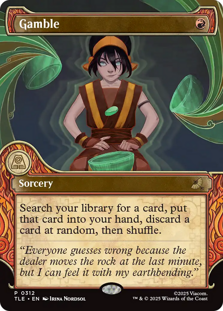 Gamble (Showcase) [Avatar: The Last Airbender: Eternal-Legal]