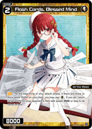 Flash Cards, Blessed Mind (Parallel Foil) (WXDi-P08-052P[EN]) [Spread Diva]
