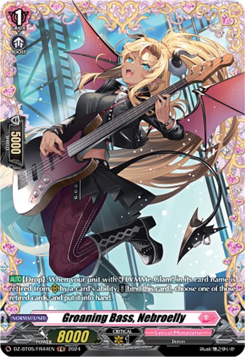 Groaning Bass, Nebroelly (DZ-BT05/FR44EN) [Omniscient Awakening]