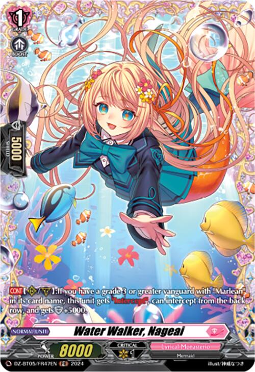 Water Walker, Nageai (DZ-BT05/FR47EN) [Omniscient Awakening]