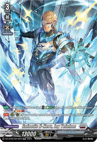 Galactic B-Hero, Icy Teichos (DZ-BT05/SR18EN) [Omniscient Awakening]