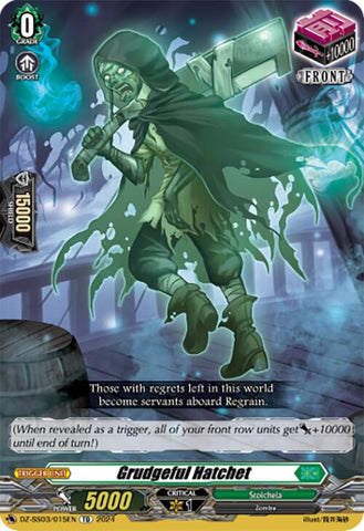 Grudgeful Hatchet (DZ-SS03/015EN) [Stride Deckset -Nightrose-]