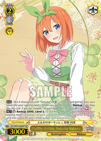 Fluffily Girlish, Yotsuba Nakano (5HY/WE43-E08IGP IGP) [The Quintessential Quintuplets Specials Premium Booster]