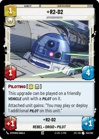 R2-D2 - Artooooooooo! (245/262) (245/257) [Jump to Lightspeed]