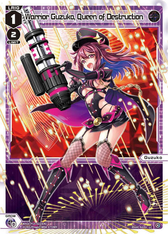 Warrior Guzuko, Queen of Destruction (WXDi-P15-022[EN]) [Divisions DIVA]