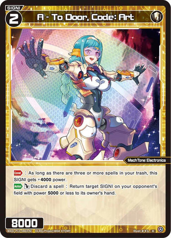 A - To Door, Code: Art (WXDi-P15-086[EN]) [Divisions DIVA]