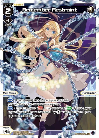 Remember Restraint (Parallel) (WXDi-P15-033P[EN]) [Divisions DIVA]