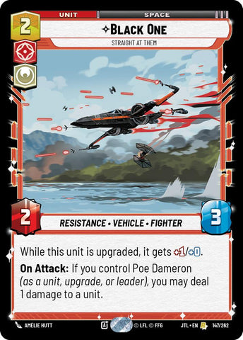 Black One - Straight At Them (147/262) (147/257) [Jump to Lightspeed]