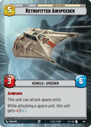 Retrofitted Airspeeder (993) (Hyperspace Foil) (993) [Jump to Lightspeed]