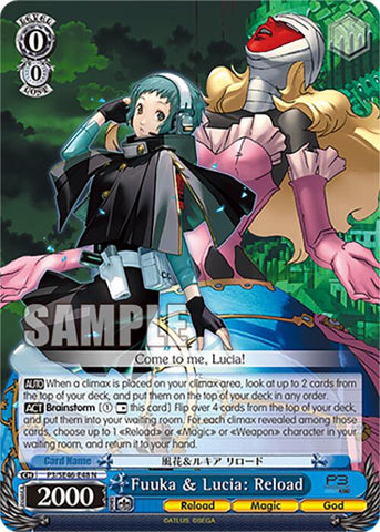 Fuuka & Lucia: Reload (P3/SE46-E48N) [Persona 3 Reload Premium Booster]