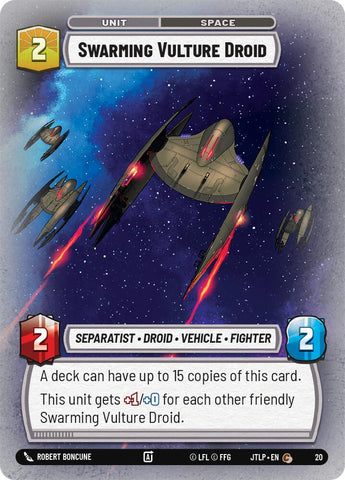 Swarming Vulture Droid (20) (20) [Jump to Lightspeed: Weekly Play]