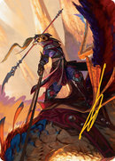 Dragonback Lancer Art Card (3/54) [Tarkir: Dragonstorm Art Series]