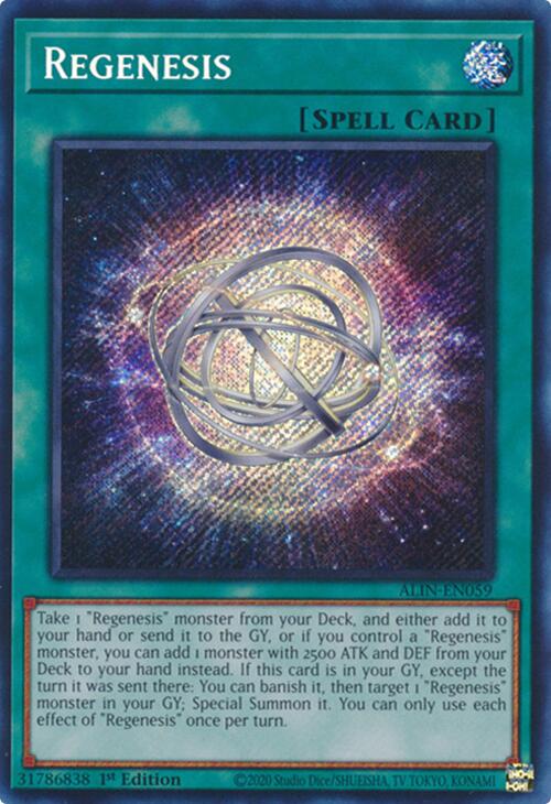 Regenesis [ALIN-EN059] Secret Rare