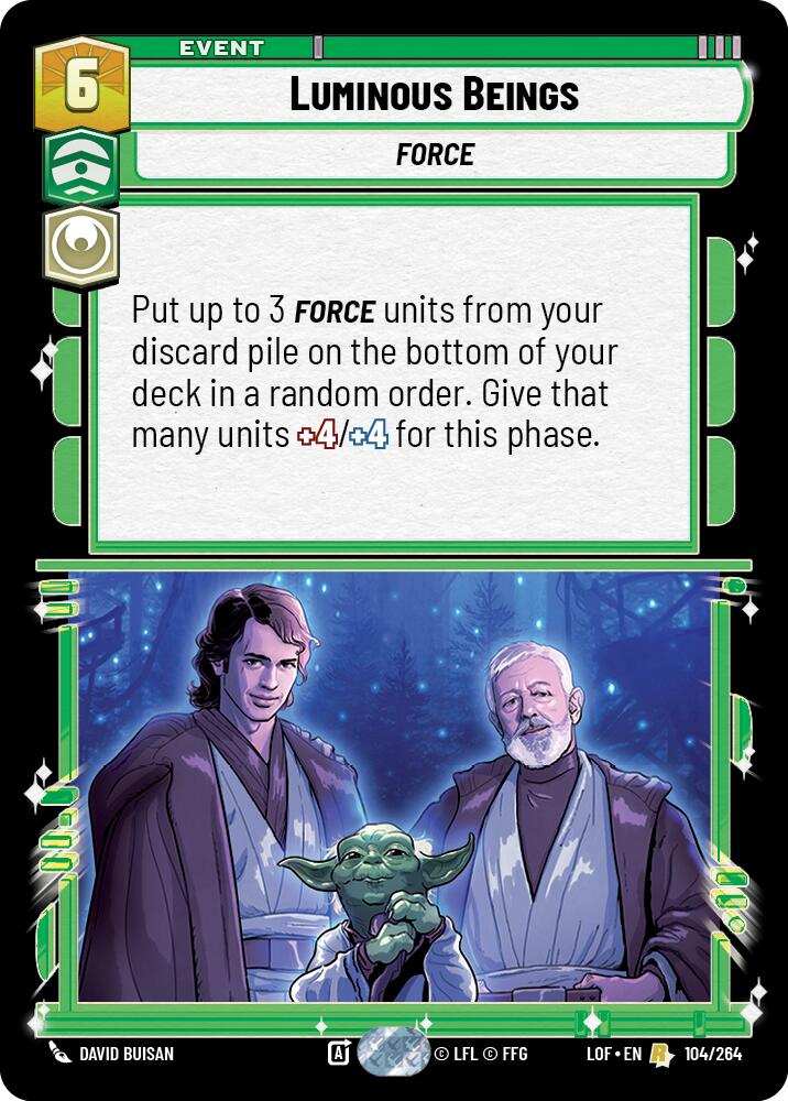 Luminous Beings (104/264) (104/264) [Legends of the Force]