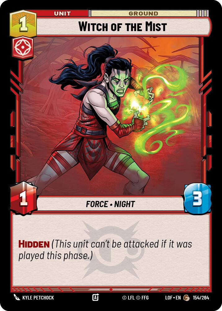 Witch of the Mist (154/264) (154/264) [Legends of the Force]